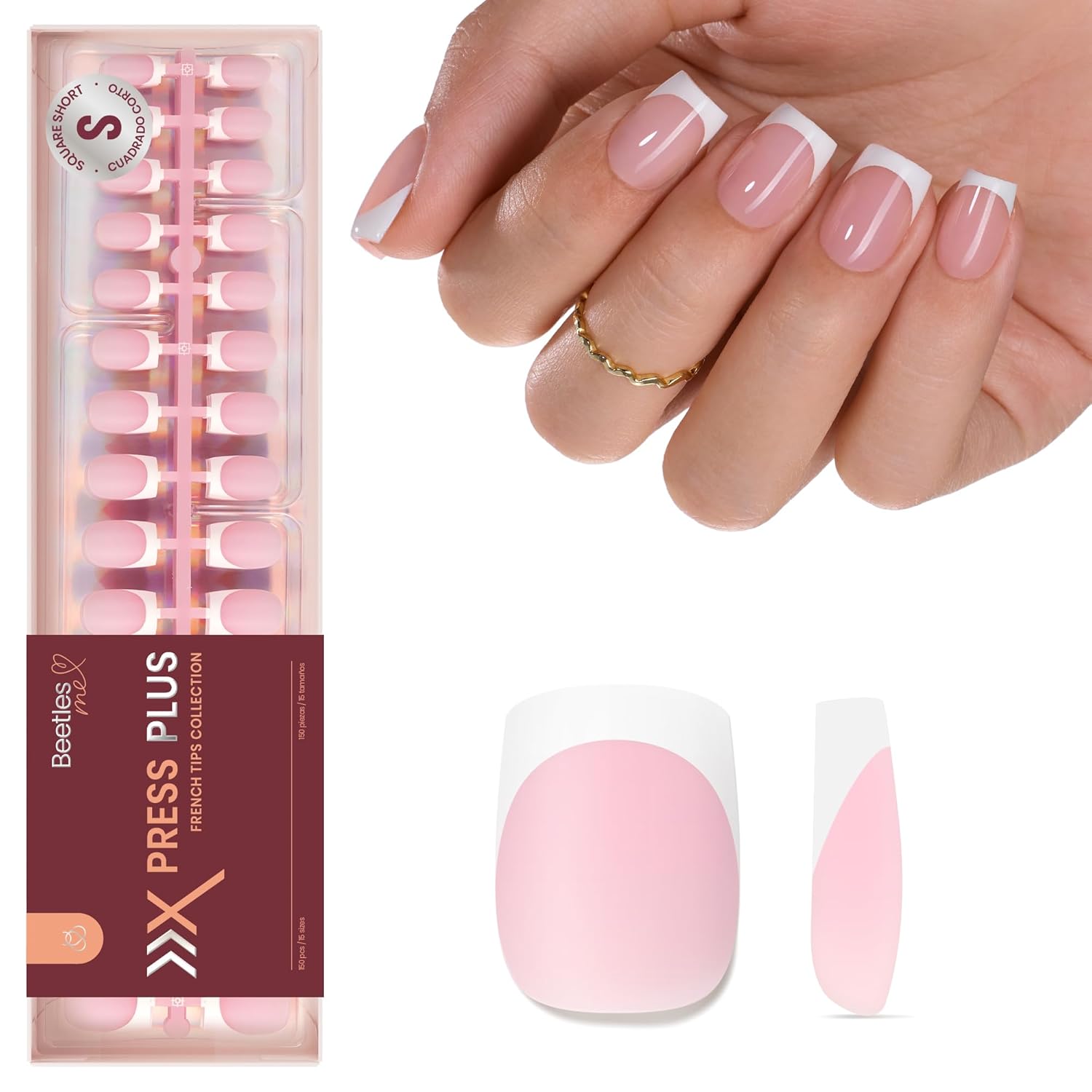Pink Glam Press-On Nail Set